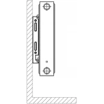 Радіатор сталевий панельний KALITE 22 бок 300х2600