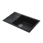 Гранітна мийка Globus Lux MALAB графіт 780x500мм-А0001