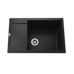 Гранітна мийка Globus Lux MALAB графіт 780x500мм-А0001