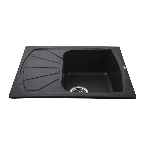 Гранитная мойка Globus Lux TANA графит 610 х 500 мм-А0001