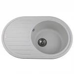 Гранитная мойка Globus Lux OHARA жемчужный 770х500мм