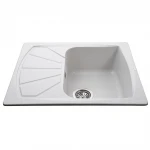 Гранитная мойка Globus Lux TANA жемчужный 610 х 500 мм