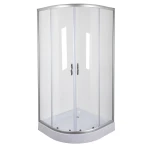 Душова кабіна півкругла WISLA L80ТS (L80Т) BRAVO (2уп.)