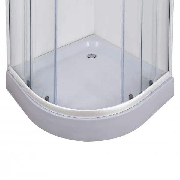 Душова кабіна півкругла WISLA L90TW (L90WT) BRAVO (2уп.)