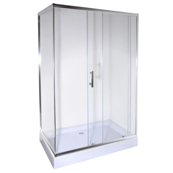 Душова кабіна прямокутна NISA L120TC (L120T) BRAVO (2уп.)