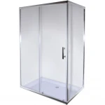 Душова кабіна прямокутна без піддона NISA N120TC (N120T) BRAVO (1уп.)