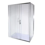 Душова кабіна прямокутна без піддона NISA N120TC (N120T) BRAVO (1уп.)