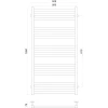 Рушникосушарка UNIO MS W 1000-500-15 Модена вода