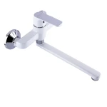 Смеситель для кухни со стены Globus Lux Laguna GLA-0104-7-WHITE