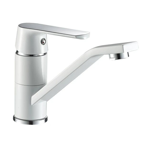 Смеситель для умывальника Globus Lux Laguna GLA-0203MQ-7-WHITE