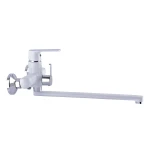 Смеситель для ванны Globus Lux Laguna GLA-0208-7-WHITE EURO