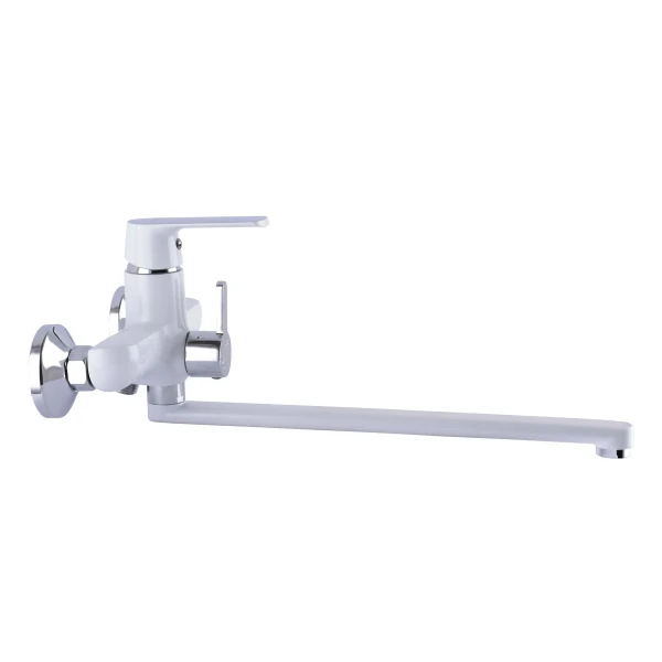 Смеситель для ванны Globus Lux Laguna GLA-0208-7-WHITE EURO