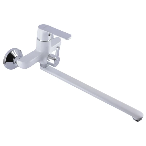 Смеситель для ванны Globus Lux Laguna GLA-0208-7-WHITE EURO