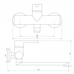 Смеситель для кухни DOMINO PRESTIGE DPS-104