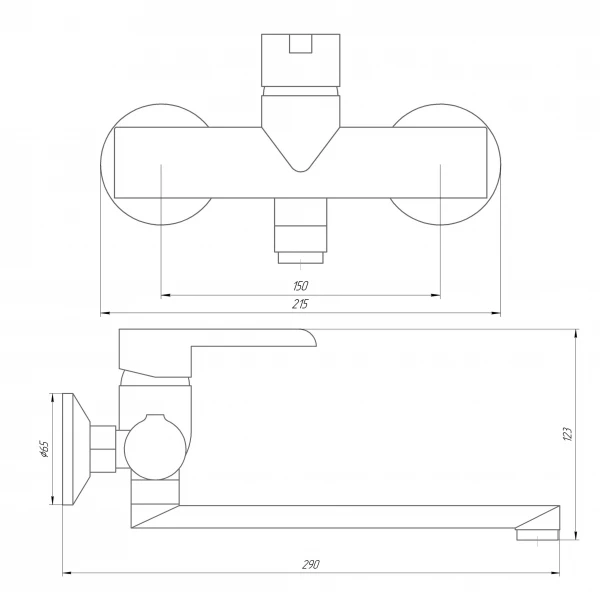 Смеситель для кухни DOMINO PRESTIGE DPS-104