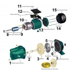 Насос відцентровий VOLKS pumpe JY150 1,3кВт