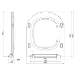 Унітаз підвісний Cersanit CITY NEW CLEAN ON без кришки