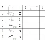 Шторка для ванної ELBA 80TC (80T) BRAVO (1уп.)