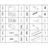 Шторка для ванної ENZA 120TC (120T) BRAVO (1уп.)