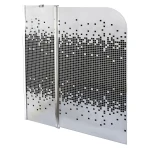 Шторка для ванної ENZA 120TCВ.Mosaic (120B.Mosaic) BRAVO (1уп.)