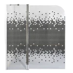 Шторка для ванної ENZA 120TCВ.Mosaic (120B.Mosaic) BRAVO (1уп.)