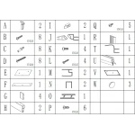 Душова кабіна квадратна без піддона MORAVA N90TB.Mosaic (N90B.Mosaic) BRAVO (1уп.)