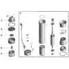 Насос скважинный вихревой VOLKS pumpe PM 4SKm100 0,75кВт + кабель 10м