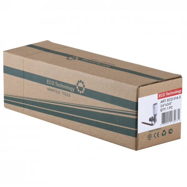 Вузол пiдмiшування з термоголовкою ECO 01A-5 3/4″х3/4″ кутовий