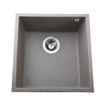 Гранітна мийка Globus Lux AMMER пiдстiльна, мокко 440 х 440 мм