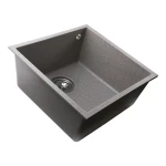Гранітна мийка Globus Lux AMMER пiдстiльна, мокко 440 х 440 мм