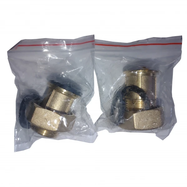 Комплект штуцеров 1″Вх3/4″Н латунный LR543L OPTIMUM