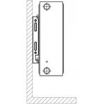 Радіатор сталевий панельний KALITE 33 бок 500x500