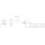 Вилив вбудованного змішувача Globus Lux GLM-200 N-BB
