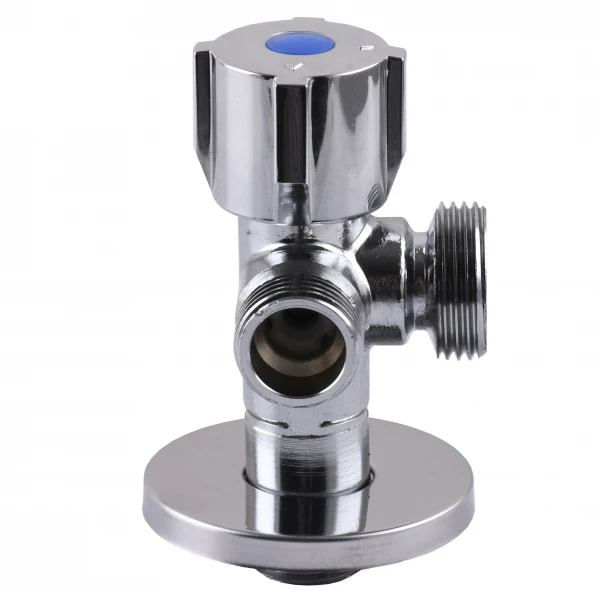 Кран кульовий кутовий подвійний SELBA 1/2″х 1/2″х3/4″ DOUBLE (SL1599)