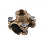 Врезка в трубу 1/2″(Ø21мм)х1/2″В латунная 3801Б