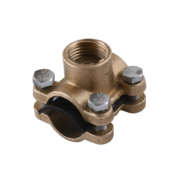 Врезка в трубу 1/2″(Ø21мм)х1/2″В латунная 3801Б