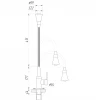 Смеситель для кухни DOMINO ELLIPSE DCC-203SM-A