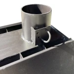 Піч калориферна UNIO ″Булерьян-1″ 4-10 кВт з варильною поверхнею