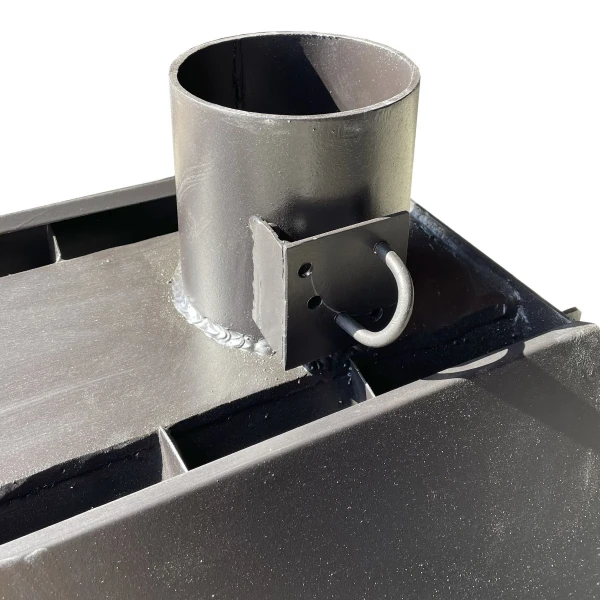 Піч калориферна UNIO ″Булерьян-1″ 4-10 кВт з варильною поверхнею