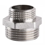 Ниппель редукционный 1″х3/4″НН никелированный А0512А(нк)