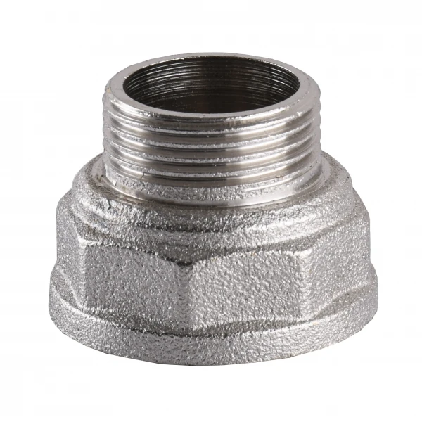 Переходник редукционный 1″х3/4″ВН никелированный А0613А(нк)