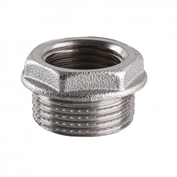 Футорка 3/4″х1/2″НВ никелированная А0702А(нк)
