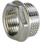 Футорка 3/4″х1/2″НВ никелированная А0702А(нк)