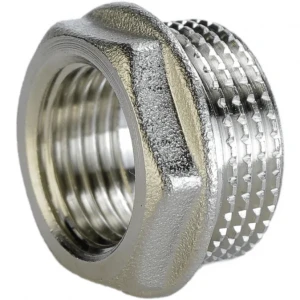 Футорка 3/4″х1/2″НВ никелированная А0702А(нк)