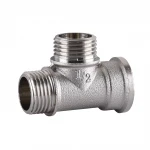 Тройник 1/2″ВНН никелированный А0204А(нк)