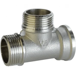 Тройник 1/2″ВНН никелированный А0204А(нк)