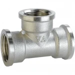 Тройник 1/2″ВВВ никелированный А0242-1А(нк)