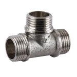 Тройник 1/2″ННН никелированный А0214А(нк)