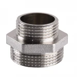 Ниппель редукционный 1 1/4″х1″НН никелированный А0594А(нк)