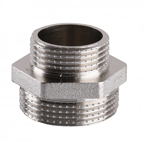 Ниппель редукционный 1 1/4″х1″НН никелированный А0594А(нк)